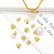 ビーズキャップ　パーツ　手芸DIY  アクセサリー材料　ビーズパーツ