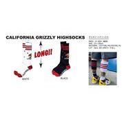 カリフォルニア グリズリー ハイソックス CALIFORNIA GRIZZLY 靴下 ソックス