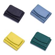 　レディースミニ財布 三つ折り財布 財布 カードケース　コインケース付き　14色