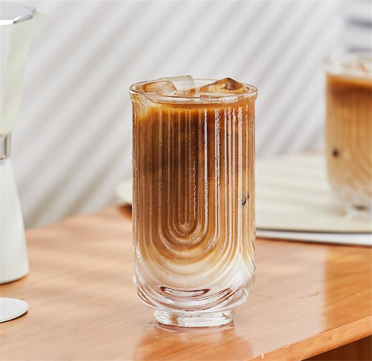 超人気インスタグラムで話題 グラス アメリカン アイスラテ コーヒーカップ 手作り ジュースカップ