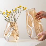 INS新作 人気  不規則  創意撮影装具 インテリア グラス 花瓶 置物を飾る ファッション雑貨