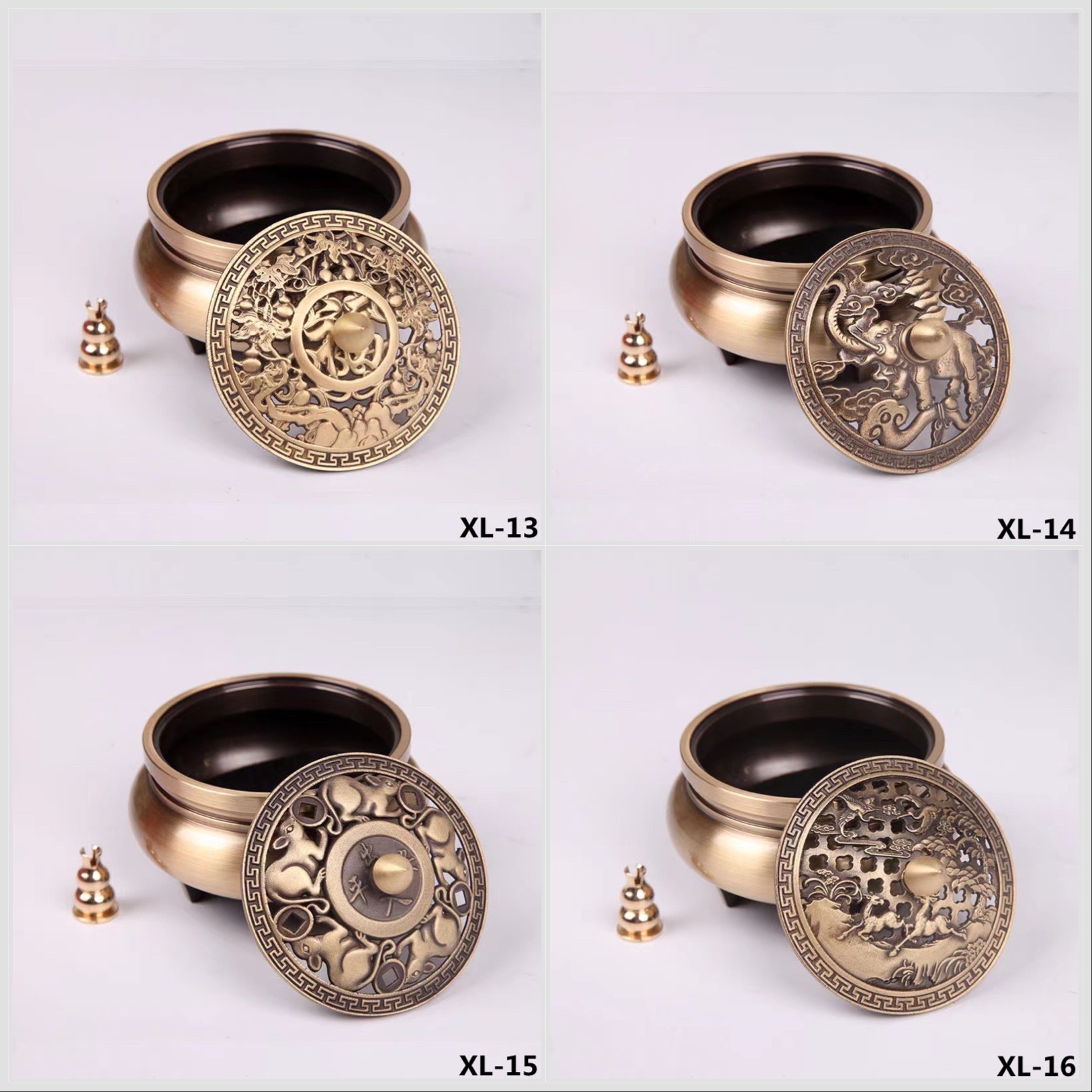 真鍮 香皿 香立 香炉 仏具 陶器 蓮香炉銅製 法具寺院仏教工芸品