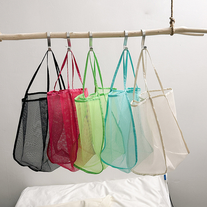 【バッグ】・レディース・気質・透明ネット・買い物袋・手提げ鞄・トートバッグ