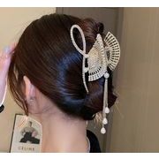 2023新入荷　レディースヘアアクセサリー　髪飾り　真珠インサートドリルヘアクリップ　