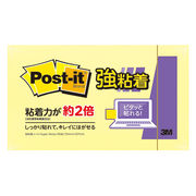 【10個セット】 3M Post-it ポストイット 強粘着ノート パステルカラー イエロ