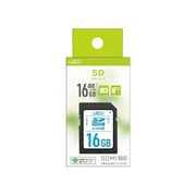 【20個セット】 Lazos SDHCメモリーカード 16GB CLASS10 紙パッケー