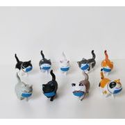 猫  模型  ドールハウス用 ミニチュア  おもちゃ   置物  モデル  デコレーション  インテリア用  4.5*4cm