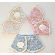 春秋新作     犬 犬用よだれかけ  ペット用の首輪    ペット用品 超可愛い 犬用首輪 ネコ雑貨3色