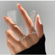 韓国風  指輪     アクセサリー  リング   開口指輪   レディース    ファッション小物