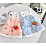 猫服 ネコ雑貨 スカート ペット用品 ペット服いちご  犬服  小型犬服超可愛い2色