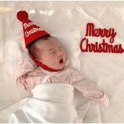 クリスマス   帽子  ハット   キャップ     装飾   撮影道具   英文字柄   ベビー用  可愛い    装飾