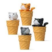 新作 車の置物 模型  ミニチュア  置物   撮影道具  写真用品   プラモデル  アイスクリーム 猫