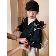 秋新作 韓国風子供服  キッズ   ベビー服   デニム    コート  男女兼用  ファッション