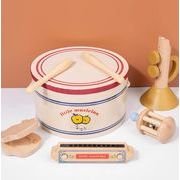 木製 楽器 撮影道具   知育玩具 ベビー用品  赤ちゃん  子供用品 おもちゃ ベビー用玩具  遊び用  お祝い