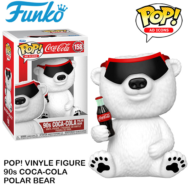 POP! AD ICONS VINYL FIGURE  90s COCA-COLA POLAR BEAR 【FUNKO】