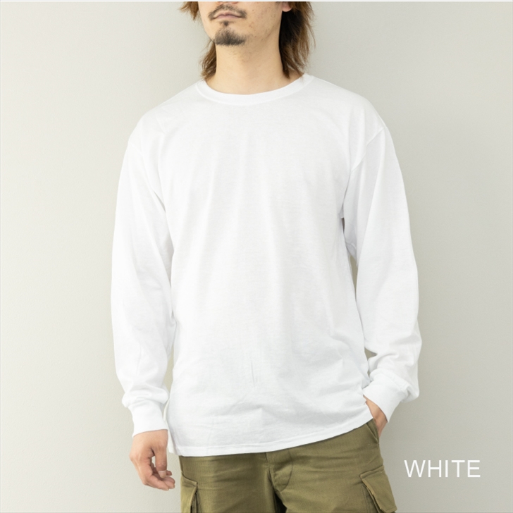 激安挑戦!! JERZEES ジャージーズ ポリエステル 綿 長袖 メンズ Tシャツ 服&ファッション小物