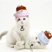 秋冬新作 ペット服　クリスマス かわいい 面白い コスプレ 変装 犬 猫 ペット用品 帽子 誕生日