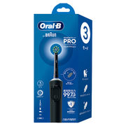 Oral-B BY BRAUN オーラルB すみずみクリーン PRO マルチアクション BLACK 1セット