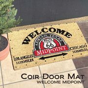 Coir mat コイヤーマット WELCOME MIDPOINT CR-10190