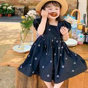 【2023春新作】韓国風子供服 ベビー服 キッズ 女の子 かわいい 半袖 ワンピース　