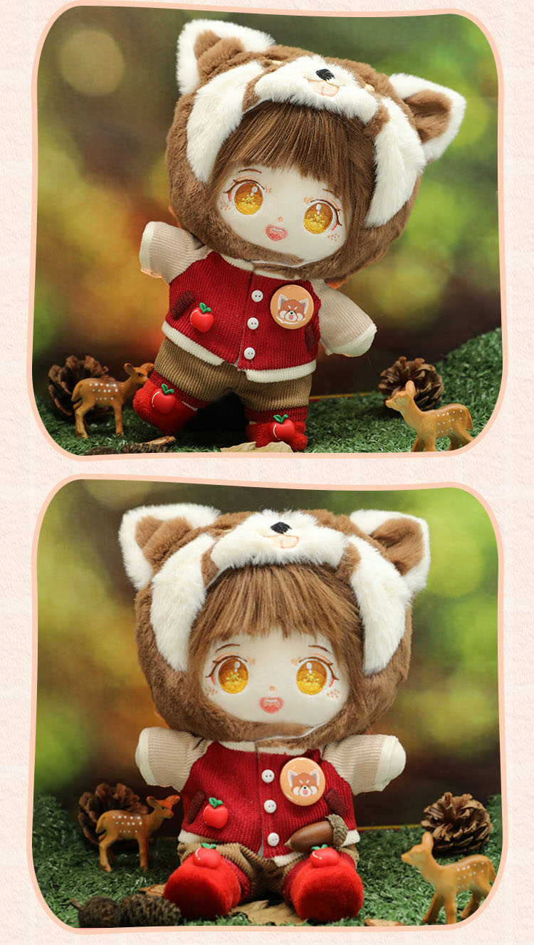 着せ替えぬいぐるみ 無属性 ぬいぐるみ20cm O121 レッサーパンダ