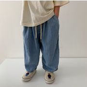 韓国風子供服   キッズ服    ズボン   レジャー    ジーンズ   ロングパンツ