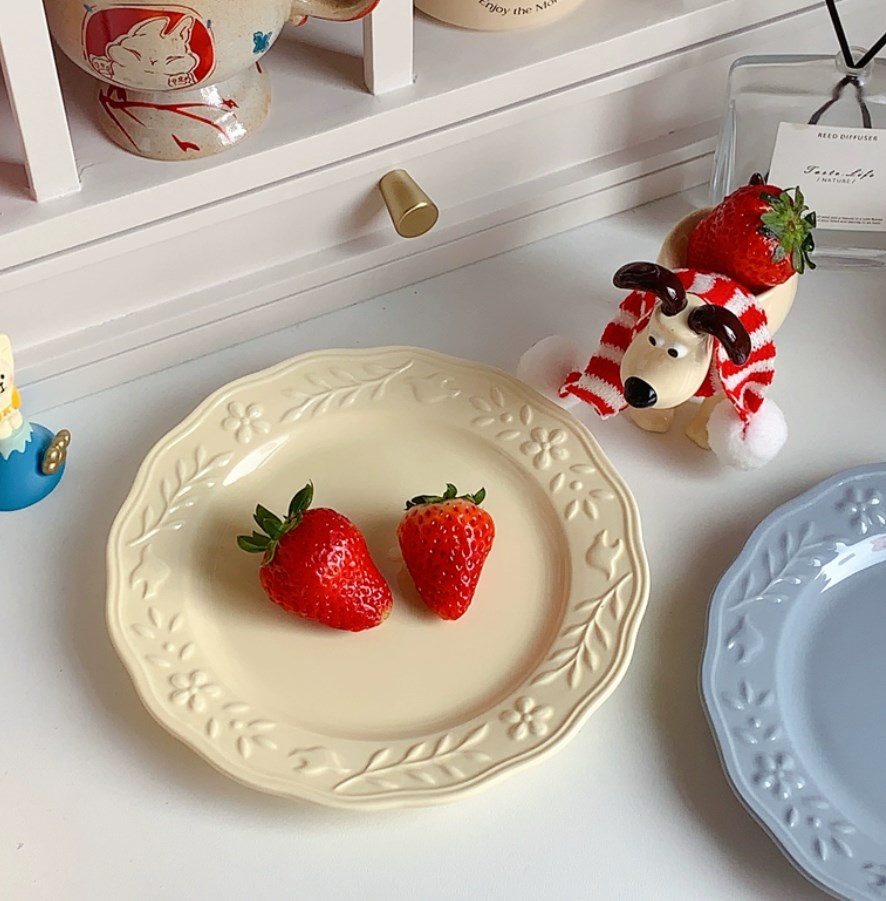 デザート皿   トレイ    置物    飾り盤    セラミック皿    撮影道具