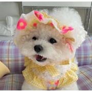 春夏新作 小型犬服★超可愛いペット用★犬用帽子★ペット用品★ネコ雑貨  猫用品