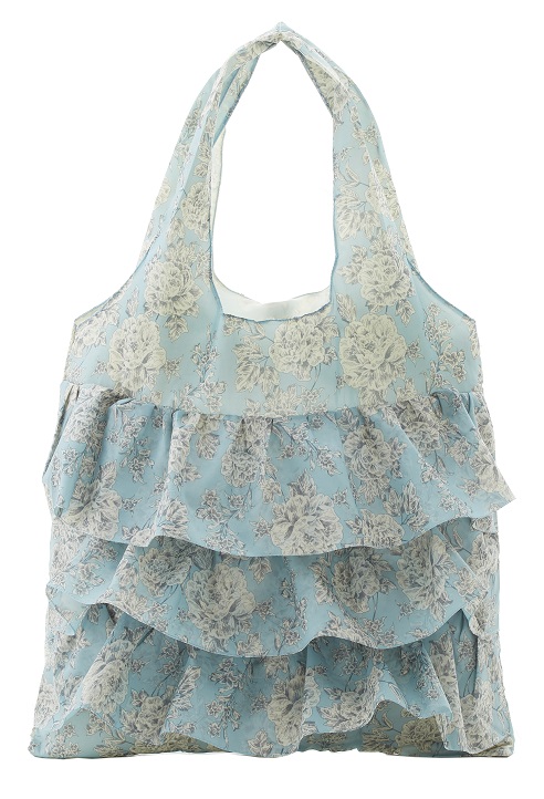 フリルエコバッグ