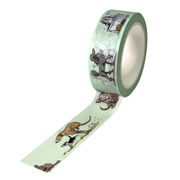マスキングテープ 和紙テープ 1.5cm×10M アニタ・ジェラーム「犬の生活」動物 文房具