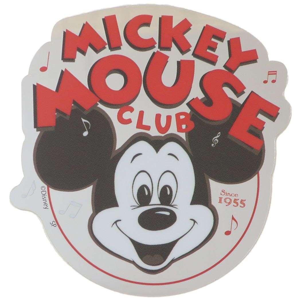 ミッキーマウス キャラクターステッカー ミッキーマウスクラブ ミュージック D100