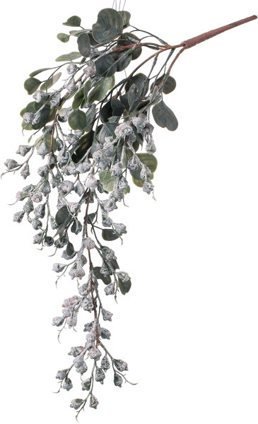 【造花】ユーカリテトラゴナハンギング　ホワイトグリーン　ＦＧ　－５２８７Ｗ／Ｇ