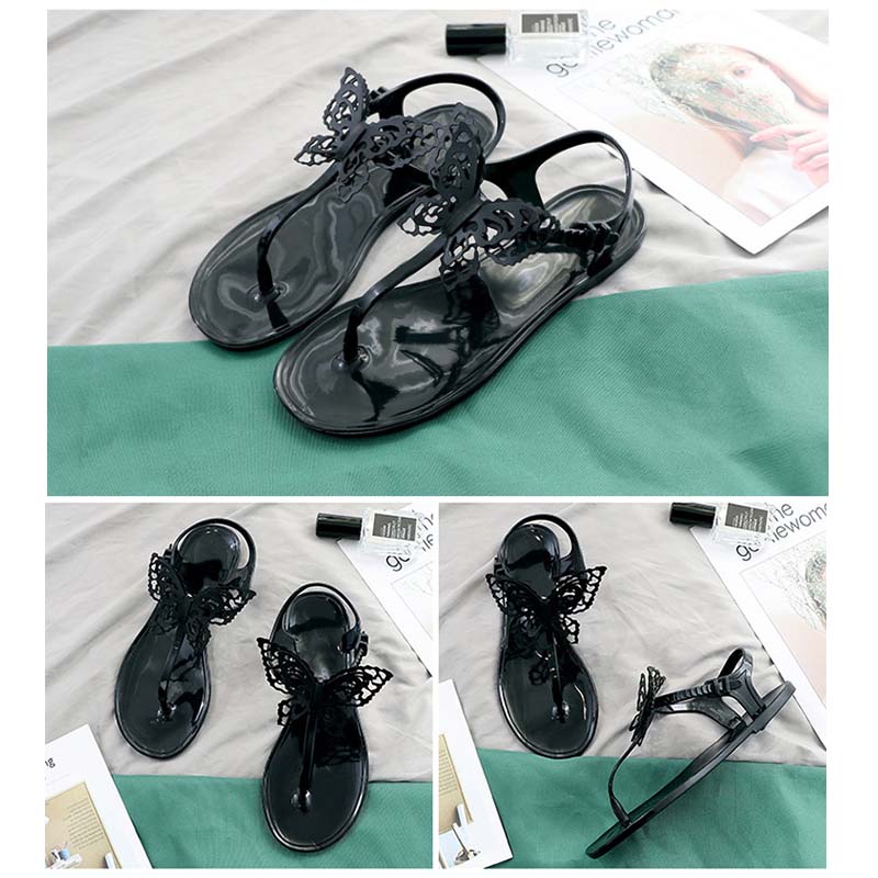 3色展開♥ストラップ フラットサンダル/追跡有 セール】【3色展開】ストラップフラットサンダル（サンダル