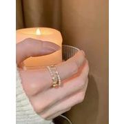 即納　パールリング　指輪　アクセサリー　韓国ファッション