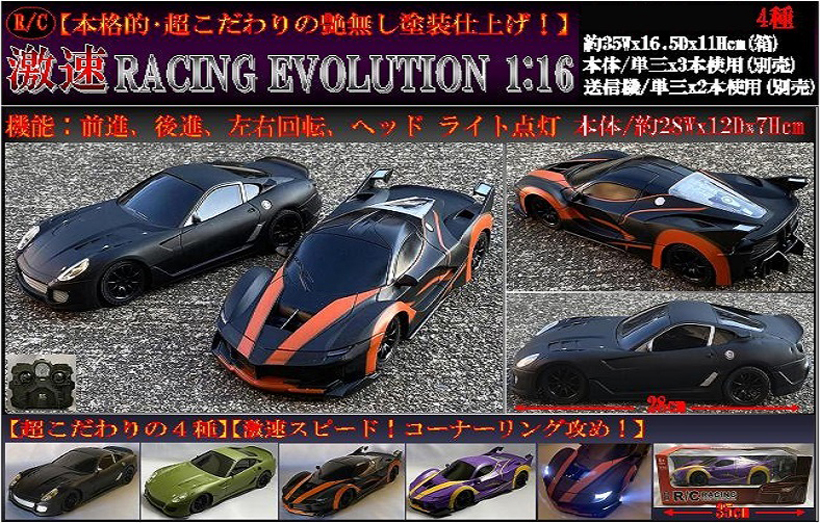 「ラジコン」激速・RC RACING EVOLUTION 1：16