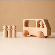 車    キッズおもちゃ    ins    贈り物    知育玩具     おもちゃ     車     木製