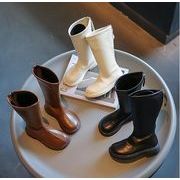 2023年秋新品　子供靴　シューズ　単靴　3色　タグ26-36