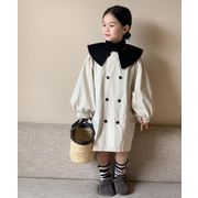 秋新作 韓国風子供服  ベビー服  女の子  トレンチコート     コート  トップス  長袖   ファッション