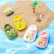 新作  韓国風   子供用品   ベビー用   子供靴  シューズ  砂浜  ハワイ  サンダル  スリッパ  4色