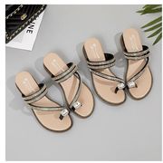 レディーススリッパ，韓国風スリッパ，ファッションオールマッチスリッパ★35-40