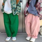 ★Girls&Boys★　子供ロングパンツ　ワイドパンツ　男女兼用　90~150cm 　韓国キッズファッション