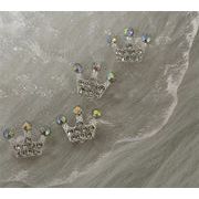 合金 デコパーツ  DIY アクセサリー 手芸材料 ヘアアクセサリーパーツ 貼り付けパーツ