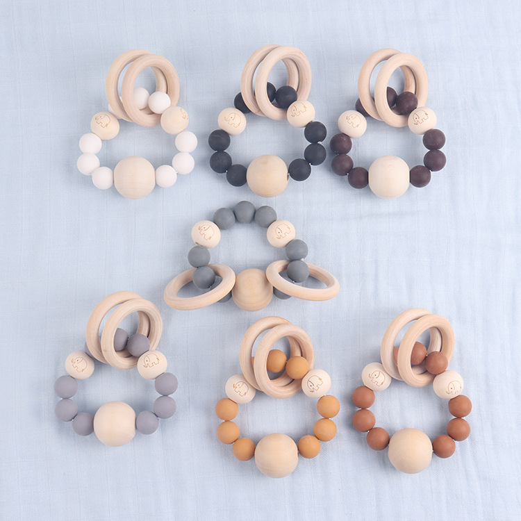 知育玩具☆多色☆ファション小物☆木製☆おもちゃ☆子供☆ベビー用品☆欧米ヒット☆遊び用　☆⌒☆