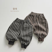 【2023秋新作】韓国子供服 子ども服 ロングパンツ ズボン ワイドパンツ ゆったり カジュアル 男の子 女の子