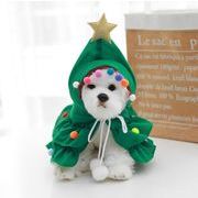 ペットケープショール　秋冬新作犬服　超可愛い 　犬服　猫服　　ペット用品　 　暖かい  クリスマス
