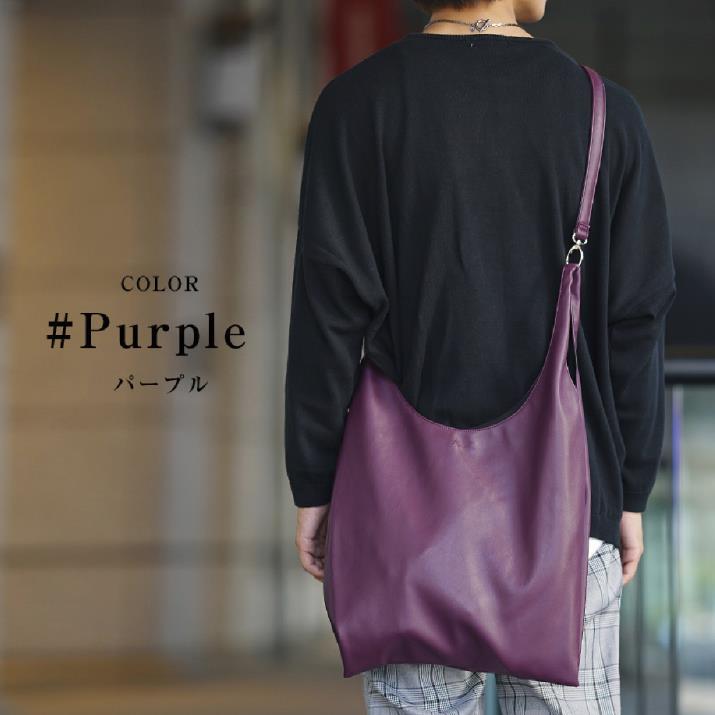 バッグ】シンセティックレザー PU 合皮2WAY マルシェバッグ／MinoriTY