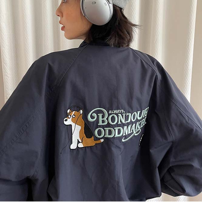【ODD MAKER】正規品 2023秋新作　韓国風レディース服　カジュアル　お出かけ　ジャケット　アウター