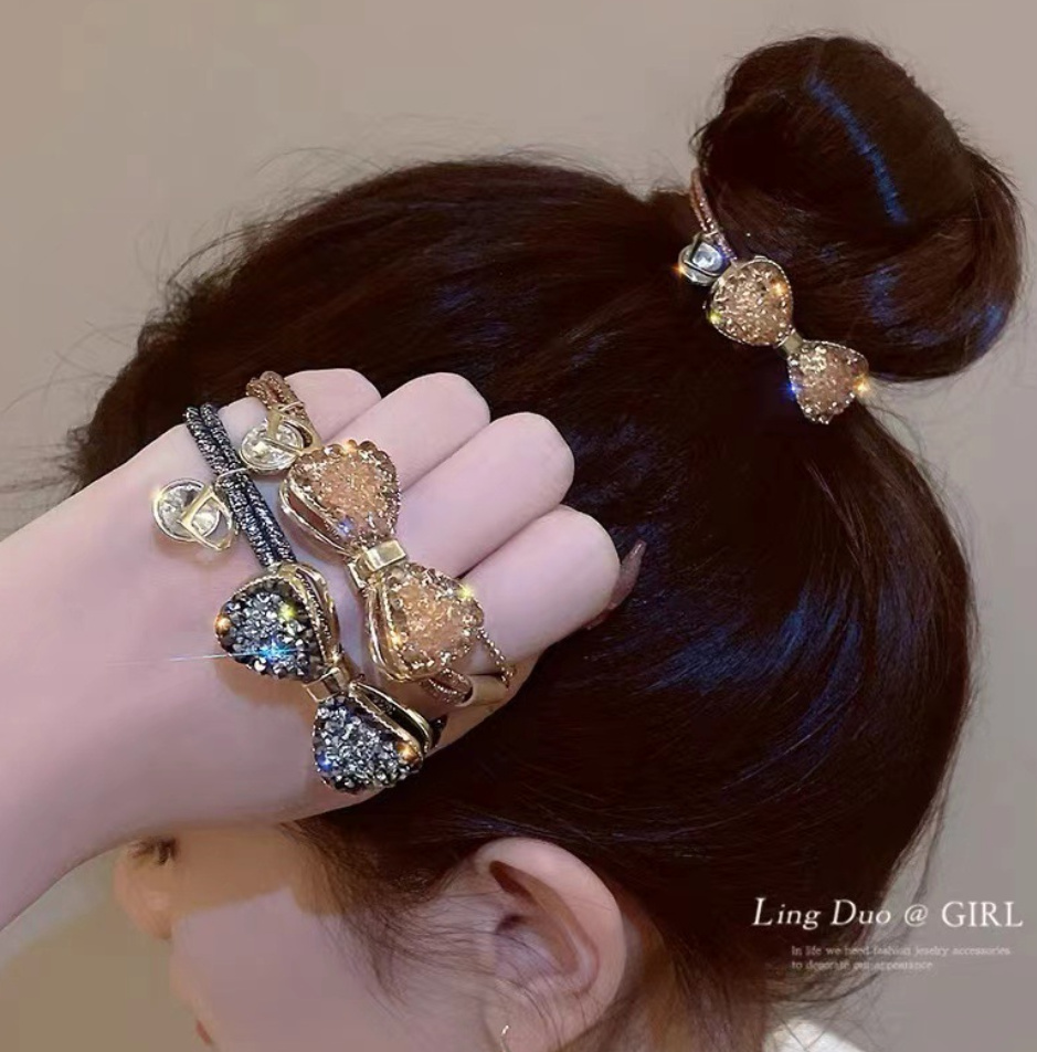 【新発売】レディース ヘアアクセサリー 髪飾り ヘアゴム 韓国ファッション ヘアロープ