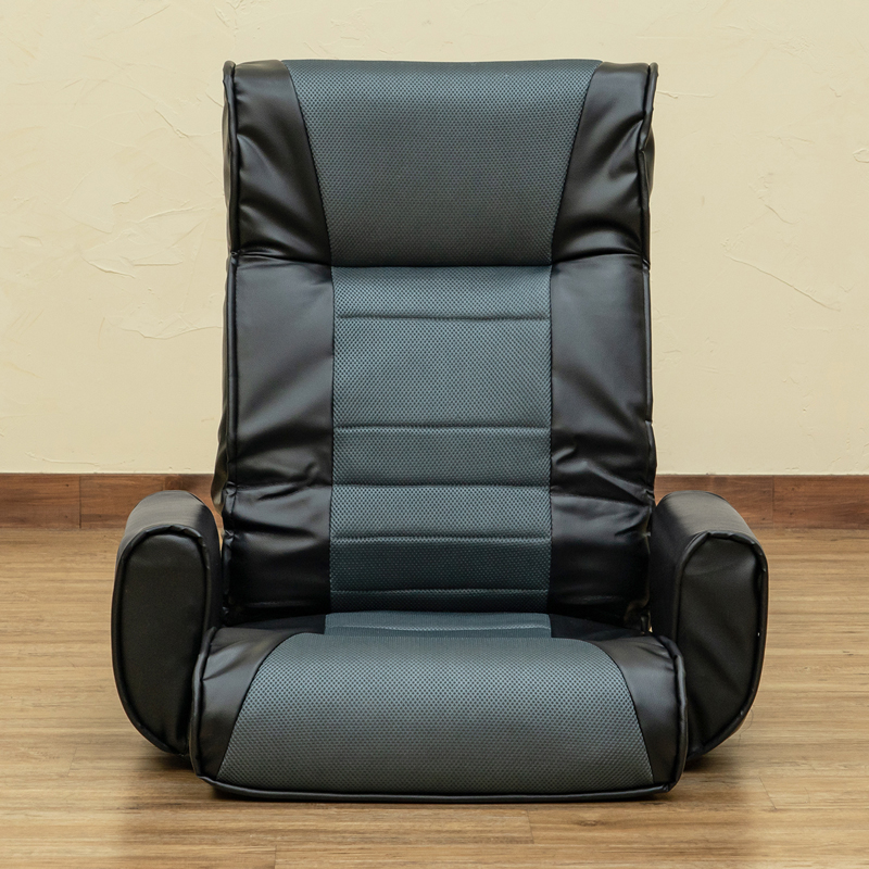 メッシュ肘付座椅子7段 BK/BR/IV サカベ 株式会社 問屋・仕入れ・卸