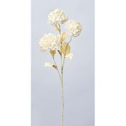 造花　ドライ　ディスプレイ　Ａ－３４１０４　ハイドランジア×　＃０１１　クリ－ムホワイト